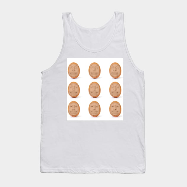 Mike Egg Tank Top by MariangelP